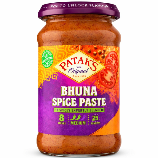 Pataks Bhuna Spice Paste 283g - Onlinemeatshop.com