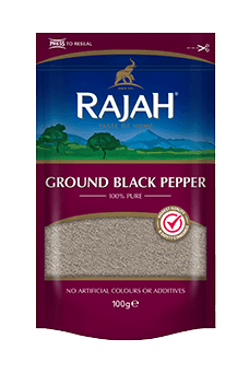Rajah Black Pepper Ground 100g