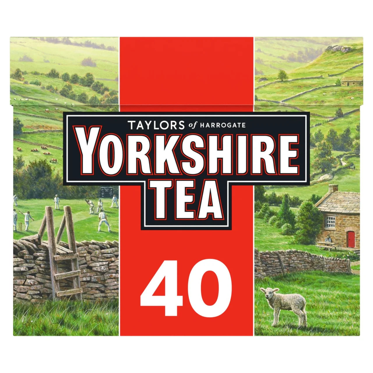 Yorkshire Tea 40 Tea Bags 125g - Onlinemeatshop.com