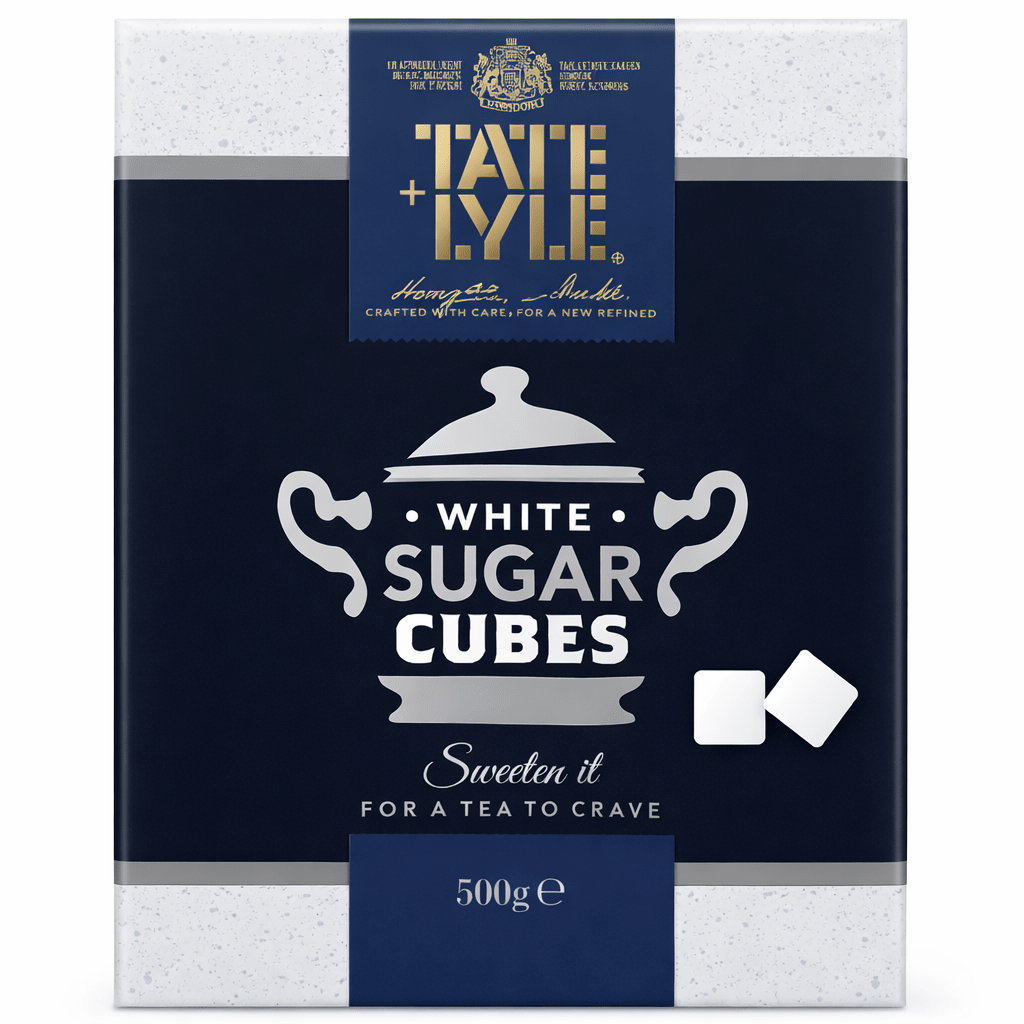 Tate & Lyle Fairtrade Cane Sugar White Cubes 500g - Onlinemeatshop.com