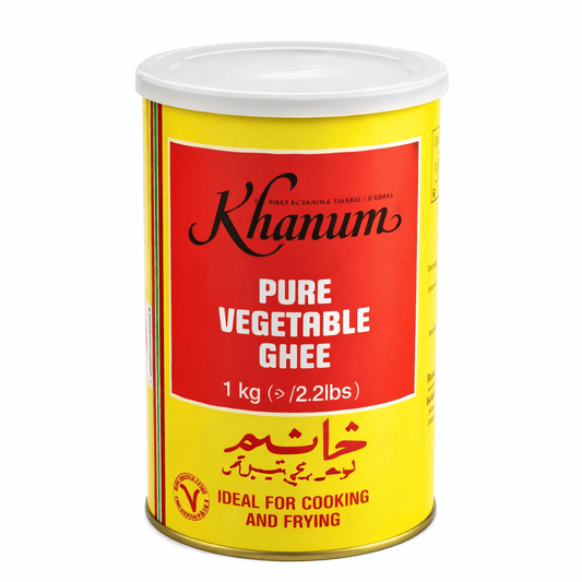 Khanum Pure Veg Ghee – 1KG (Single Tub) - Onlinemeatshop.com