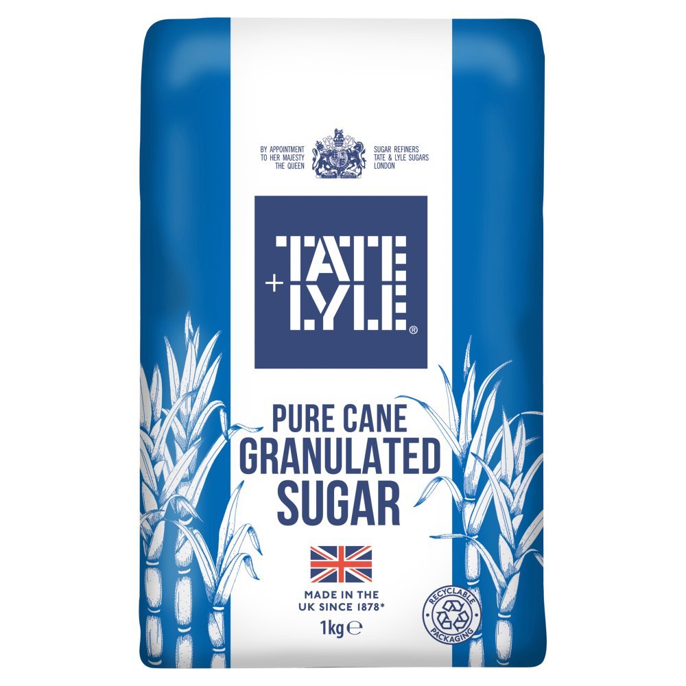 Tate & Lyle Pure Cane Granulated Sugar 1kg - Onlinemeatshop.com