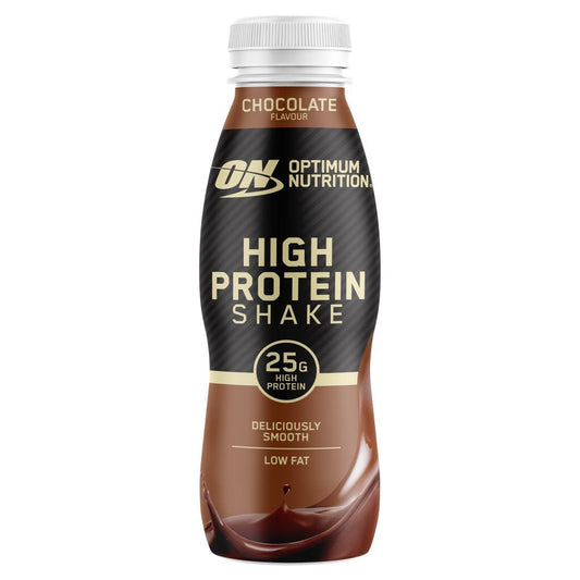 Optimum Nutrition High ProteinShake Chocolate Flavour 330ml - Onlinemeatshop.com