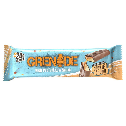 Grenade Chocolate Chip Cookie Dough Flavour 60g - Onlinemeatshop.com