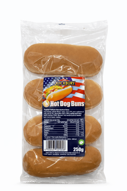 Quickbury Hot Dog Buns - Onlinemeatshop.com