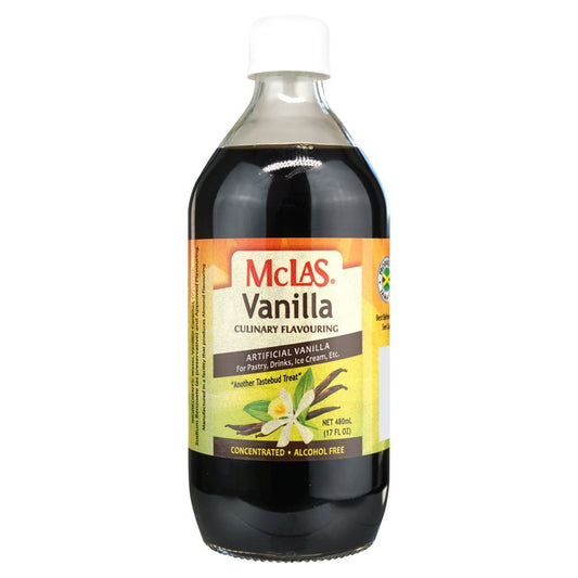 McLas Vanilla Culinary Flavouring 480ml - Onlinemeatshop.com