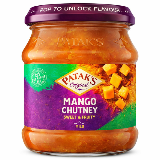Patak's Hot Mango Chutney 340g - Onlinemeatshop.com
