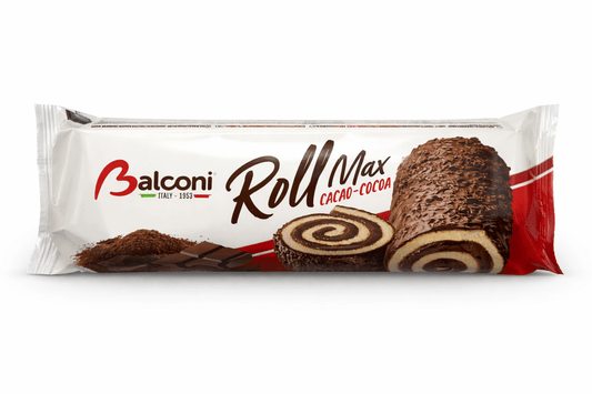 Balconi Roll Max Cacao & Cocoa Swiss Roll Cake - Onlinemeatshop.com