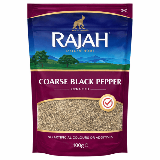 Rajah Black Pepper Coarse 100g - Onlinemeatshop.com