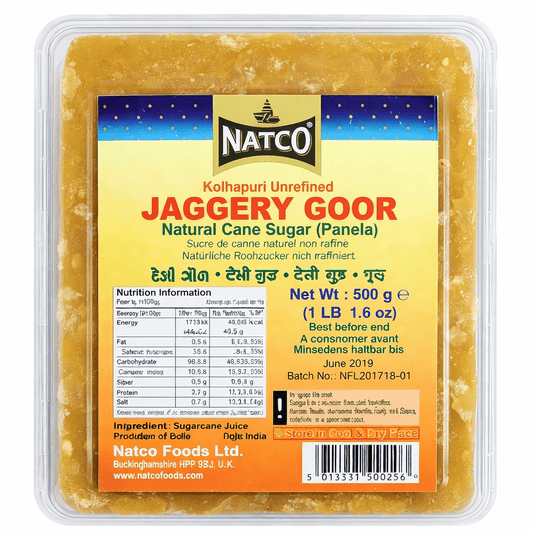 Natco Jaggery Goor 500g - Onlinemeatshop.com