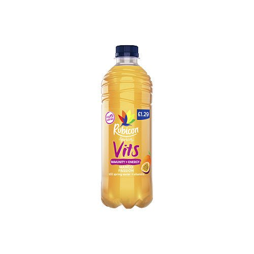 Rubicon Spring Vits Mango PassionFruit 500ml - Onlinemeatshop.com