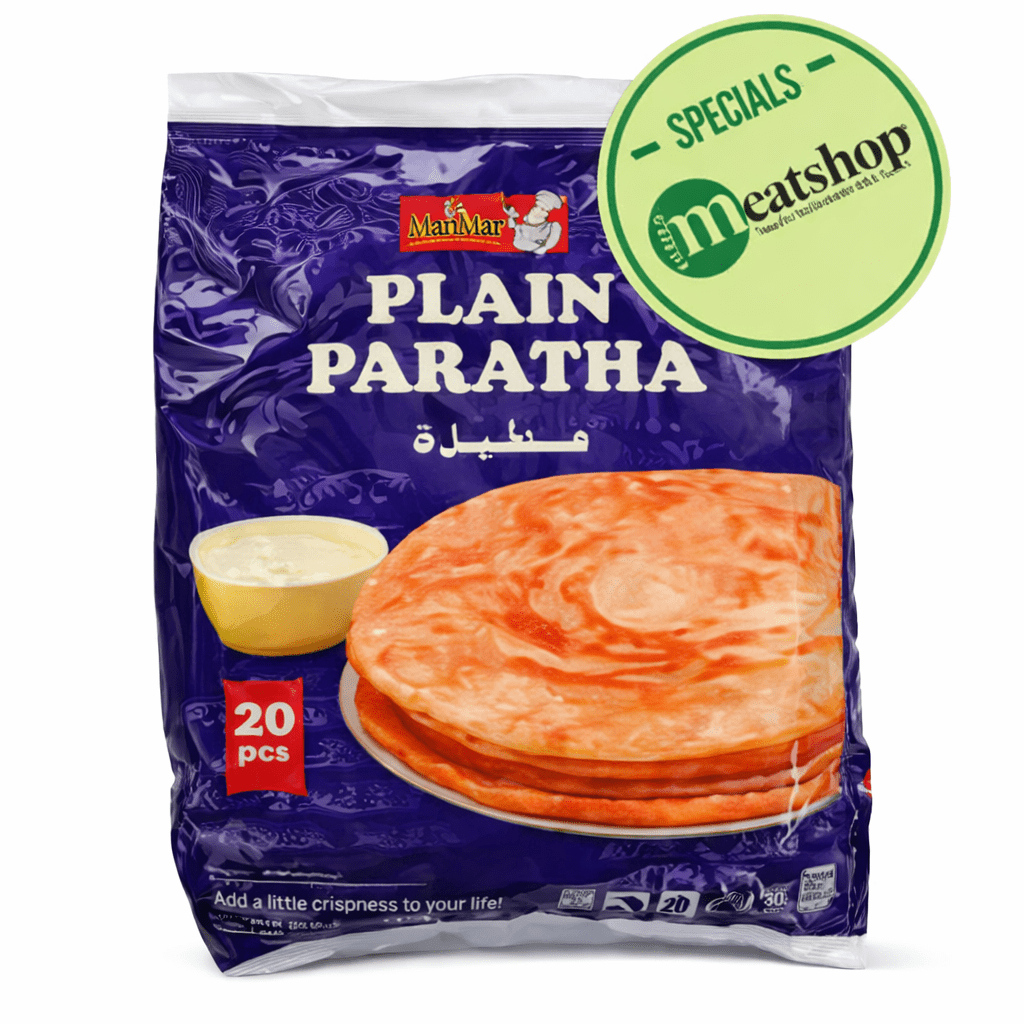 Mon Salwa 20 Plain Frozen Parathas - Onlinemeatshop.com