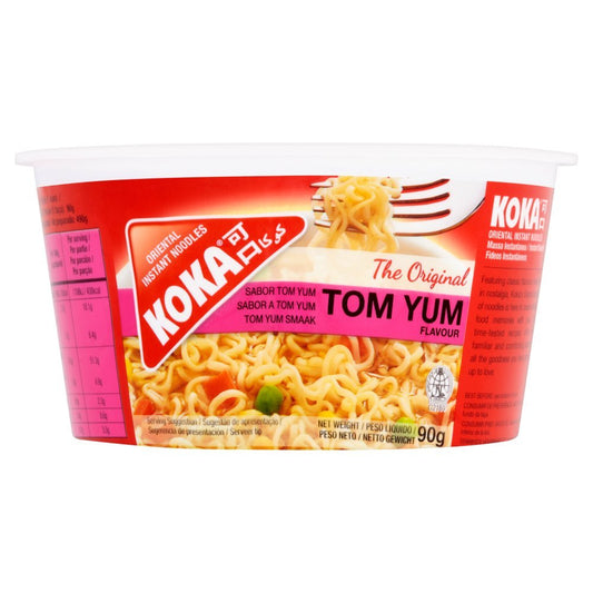 Koka Oriental Instant Noodles The Original Tom Yum Flavour 90g - Onlinemeatshop.com
