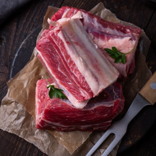 Fresh Halal Beef Short-Ribs Prime, Grass Fed –
