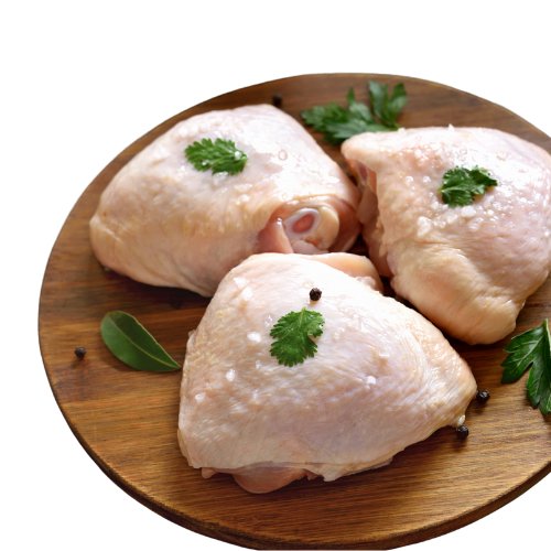 Halal British Chicken, Thigh Bone-In - Onlinemeatshop.com