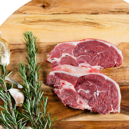Fresh Halal British Lamb Chump Chop, Bone-in, Prime Cut - 500G - Onlinemeatshop.com