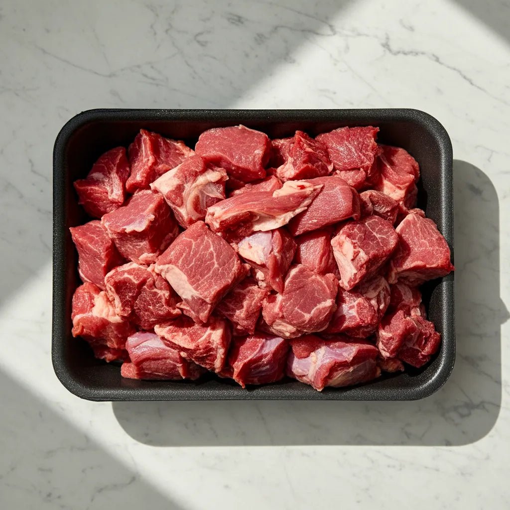Fresh Halal British Beef Boneless Meat - Fat off - Onlinemeatshop.com