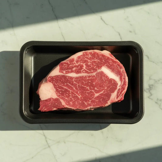 Premium Halal Angus Ribeye – Prime, Grass - Fed, Highly Marbled - Onlinemeatshop.com
