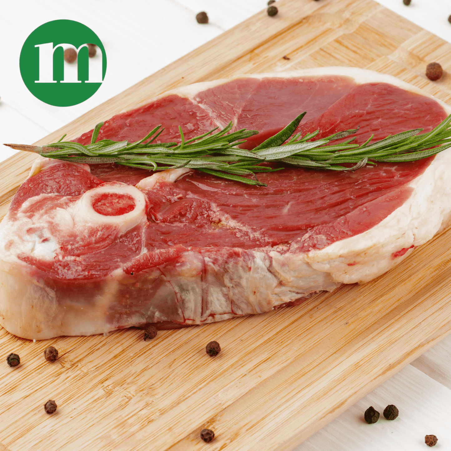 Fresh Halal Kid Goat, Henrys – Bone in Leg Steak - 500G - Onlinemeatshop.com