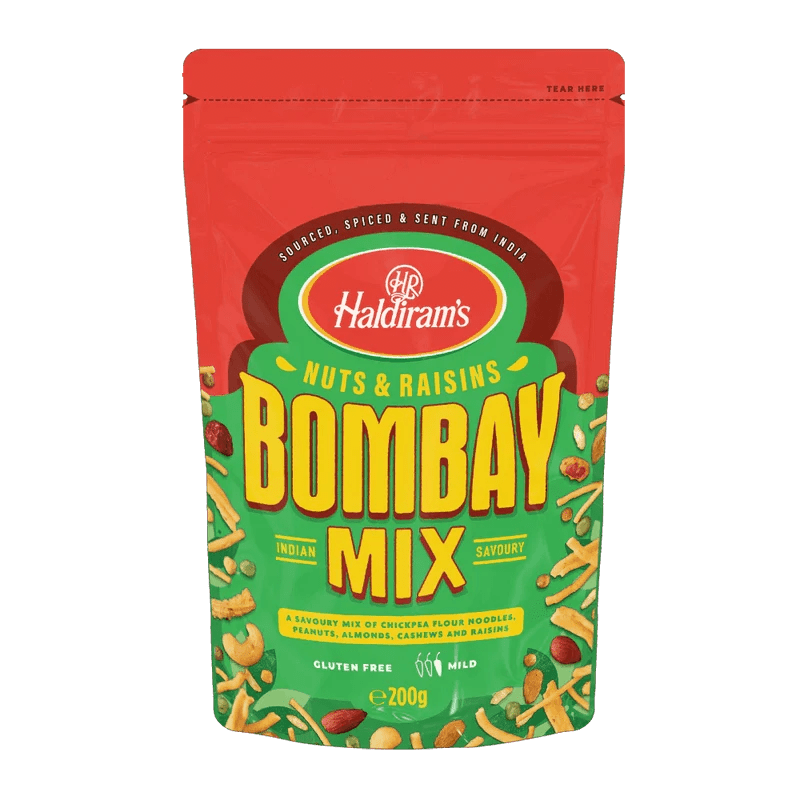 Haldiram’s Bombay Mix Nuts & Raisins 200g - Onlinemeatshop.com