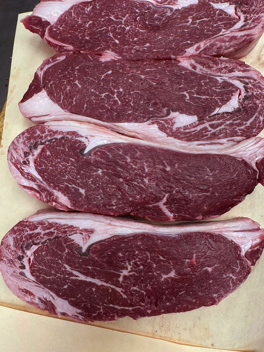 Prime Halal Beef Sirloin/Striploin Steak - Grass Fed - Onlinemeatshop.com