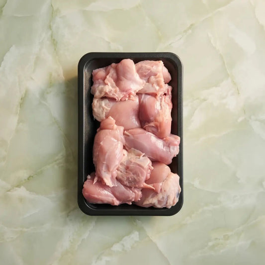 Fresh Halal British Chicken Bone-In Thigh - Red Tractor Approved - Onlinemeatshop.com