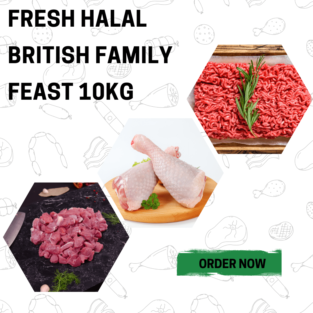 Fresh Halal British Family Feast 10kg - Onlinemeatshop.com