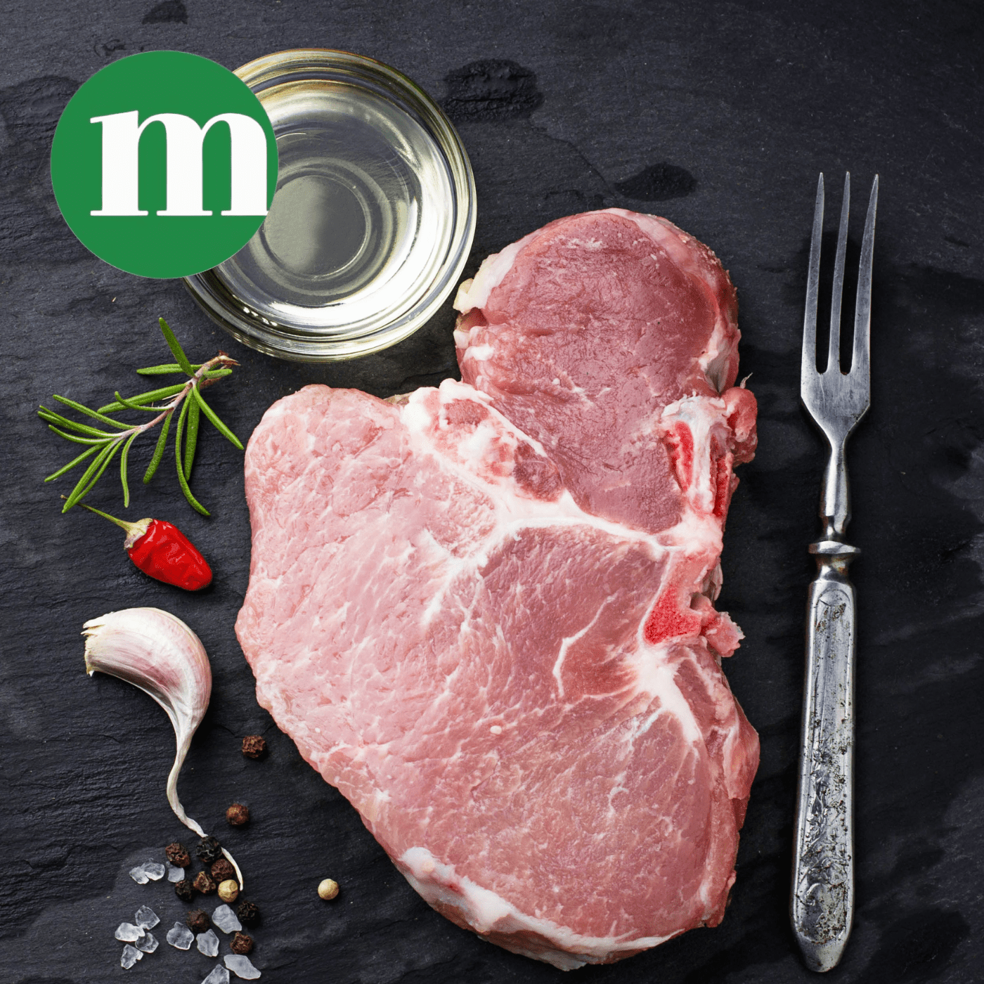 Fresh Halal Venison Bone-in Henry Steaks (250gx2) - Onlinemeatshop.com