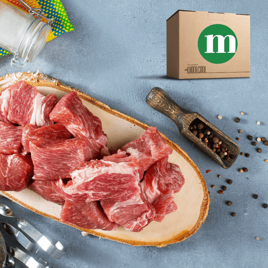 Fresh Halal Baby Lamb Leg Cubes - 5KG - Onlinemeatshop.com