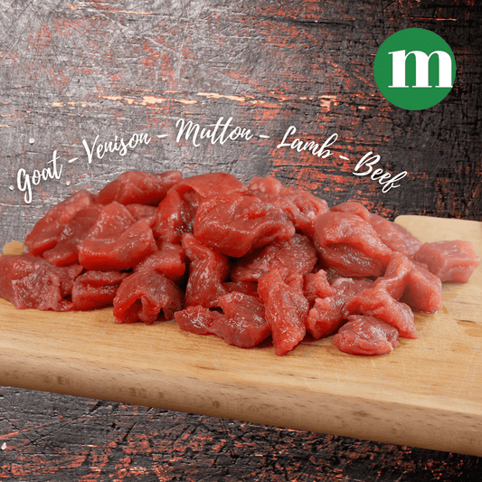 Fresh Halal British Diced Mutton, Goat, Lamb, Beef, Venison Box - Onlinemeatshop.com