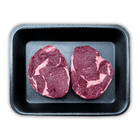 Fresh Halal Grass - Fed Beef Ribeye Steak 2x250g - Onlinemeatshop.com