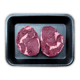 Fresh Halal Grass - Fed Beef Ribeye Steak 2x250g - Onlinemeatshop.com