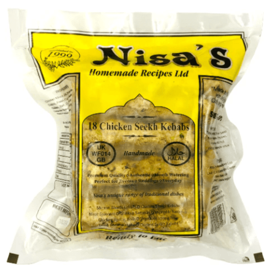 Nisas 18 Chicken Seekh Kebab