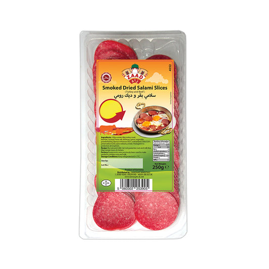 Zaad Smoked Dried Salami Slices