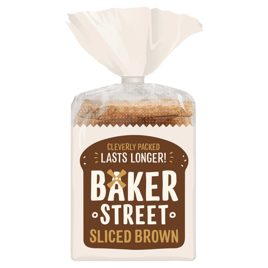 Baker Street Sliced Brown 550g - Onlinemeatshop.com