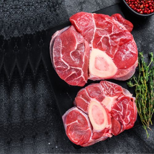 Fresh British Halal Beef Bone In Shin