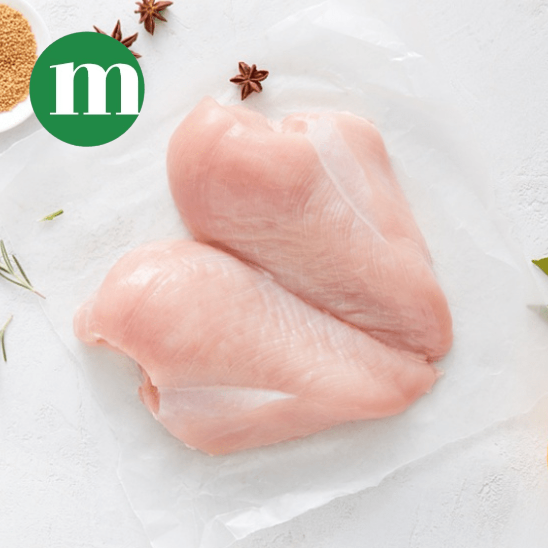Fresh Halal Chicken Butterfly Crown Boneless Without Skin - 900g-1.3kg - Onlinemeatshop.com