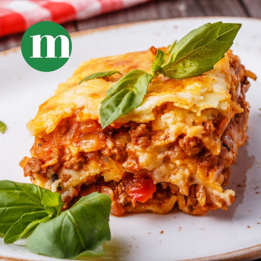 Beef Lasagna, Ground Beef Boneless, Lean - Onlinemeatshop.com