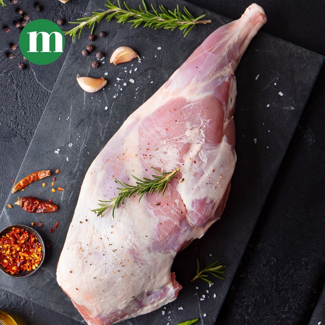 Fresh Halal British Mutton Leg - Onlinemeatshop.com
