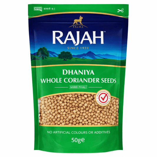 Rajah Whole Dhaniya 50g - Onlinemeatshop.com