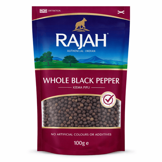Rajah Whole Black Pepper 100g - Onlinemeatshop.com