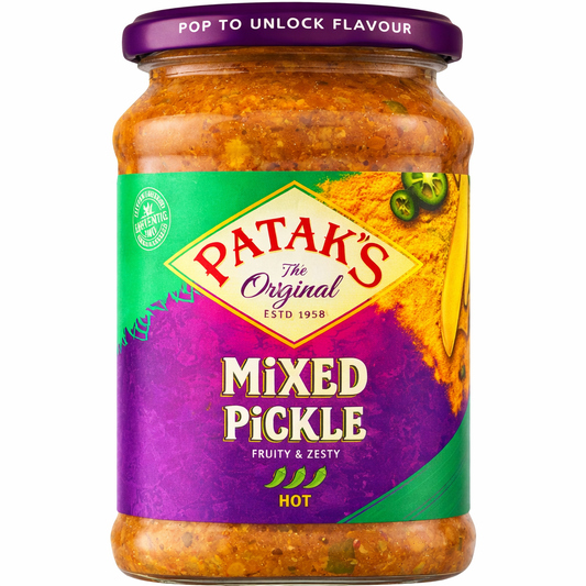 Pataks Mixed Pickle 283g - Onlinemeatshop.com