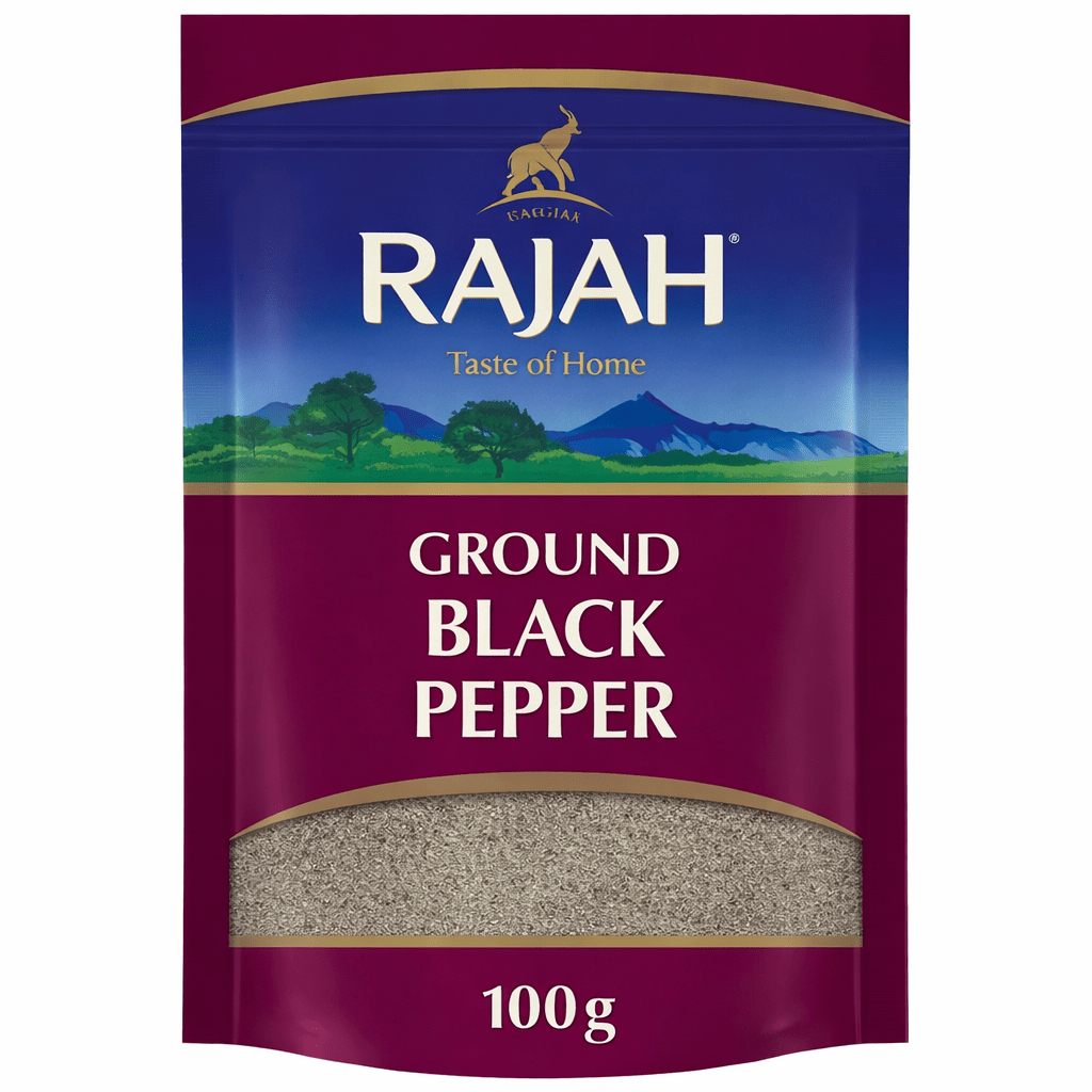 Rajah Black Pepper Ground 100g - Onlinemeatshop.com