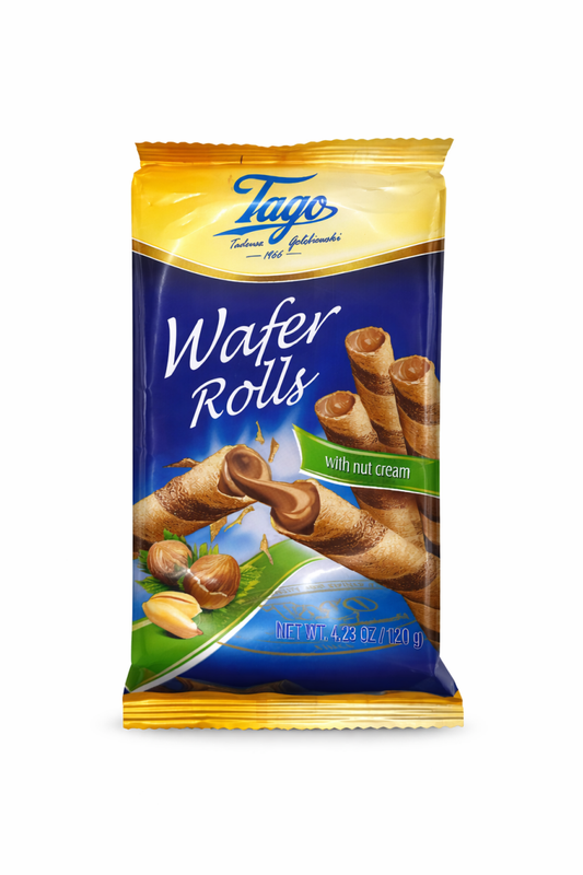 Tago Wafer Rolls with Nut Cream - Onlinemeatshop.com