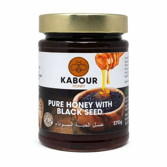 Kabour Honey With Black Seed & Ginger 380g - Onlinemeatshop.com