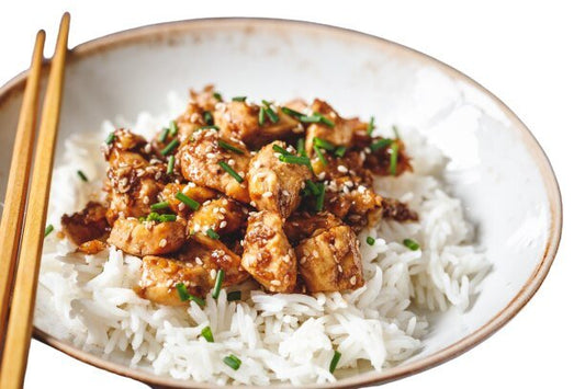 Fresh British Chicken Breast, for Crispy Sesame Chicken, Diced - 500G