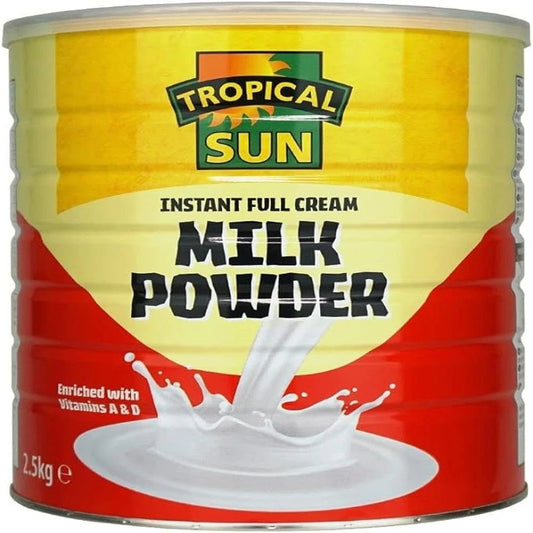 Tropical Sun Instant Full Cream Milk Powder 2.5kg - Onlinemeatshop.com