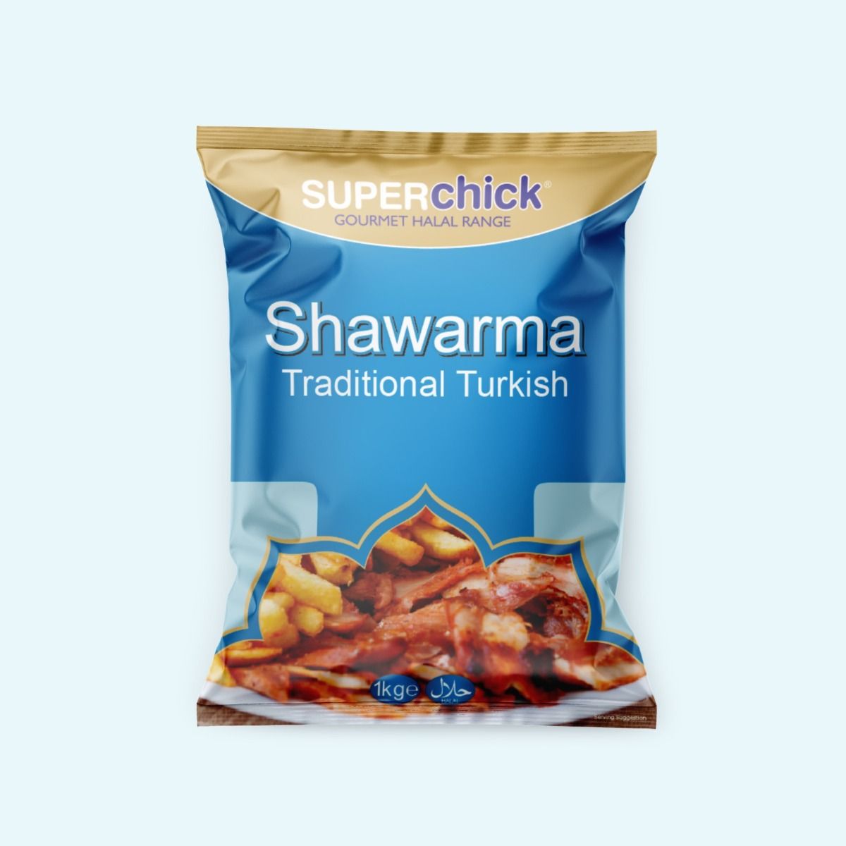 Super Chicks Chicken Shawarma 1Kg - Onlinemeatshop.com