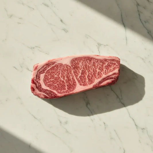 Fresh Halal Austrialan Wagyu Striploin - 6-7 BSM - Onlinemeatshop.com