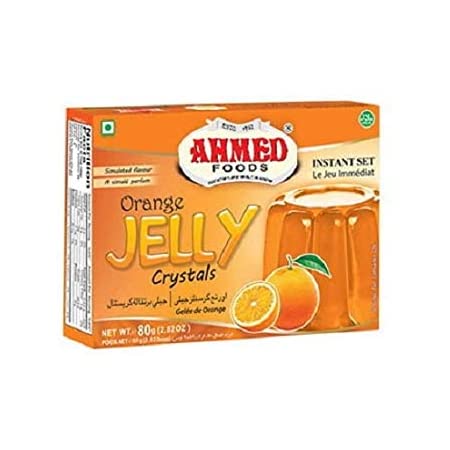 Ahmed Orange Jelly Mix 80G